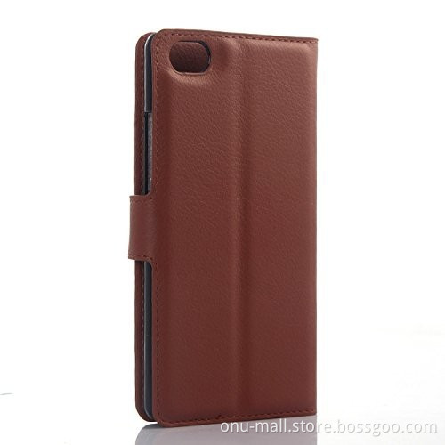 New Arrival Flip Stand Wallet PU Leather Case Cover for ZTE Nubia Z9 Mini Case